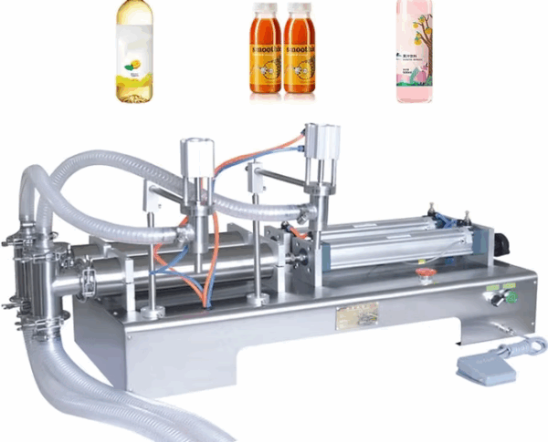 100-1000ML DOUBLE HEAD LIQUID FILLING MACHINE