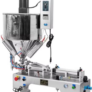 50-500ML DOUBLE NOZZLE MIXING AND HEATING PASTE FILLING MACHINE