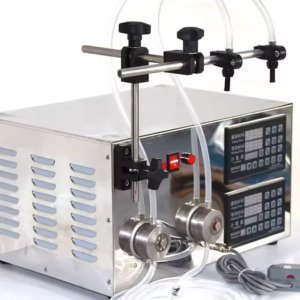 DOUBLE HEAD MAGNETIC PUMP LIQUID FILLING