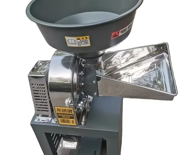 HALF STAINLESS STEEL GRINDER